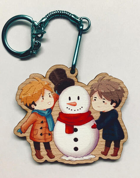 Winter Miyas keychain